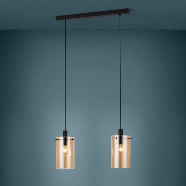 Lustra Polverara Eglo 39538 - E27 2X40W IP20