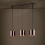 Lustra Saganto 1 Eglo 39357 - E27 3X60W IP20