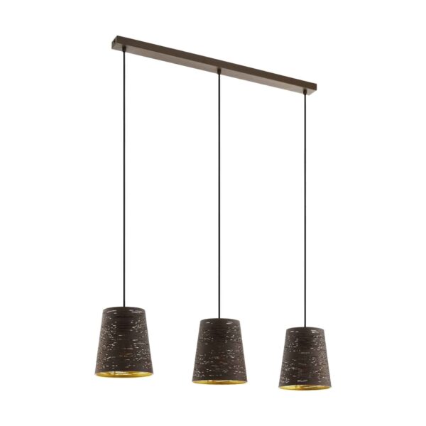 Lustra Segezia Eglo 99438 - E27 3X40W IP20