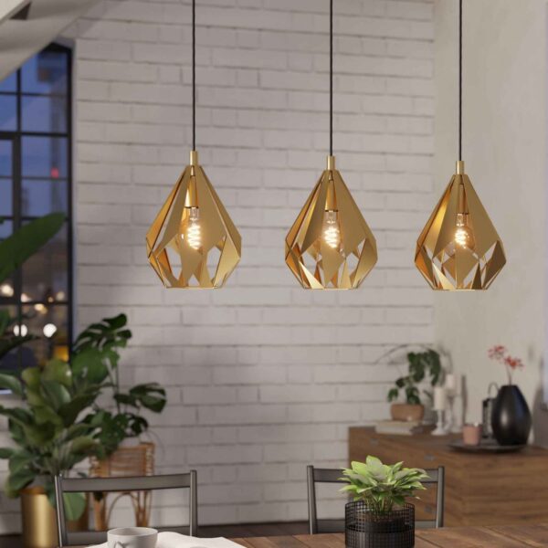 Lustra vintage Carlton Eglo 43909 - E27 3X60W IP20