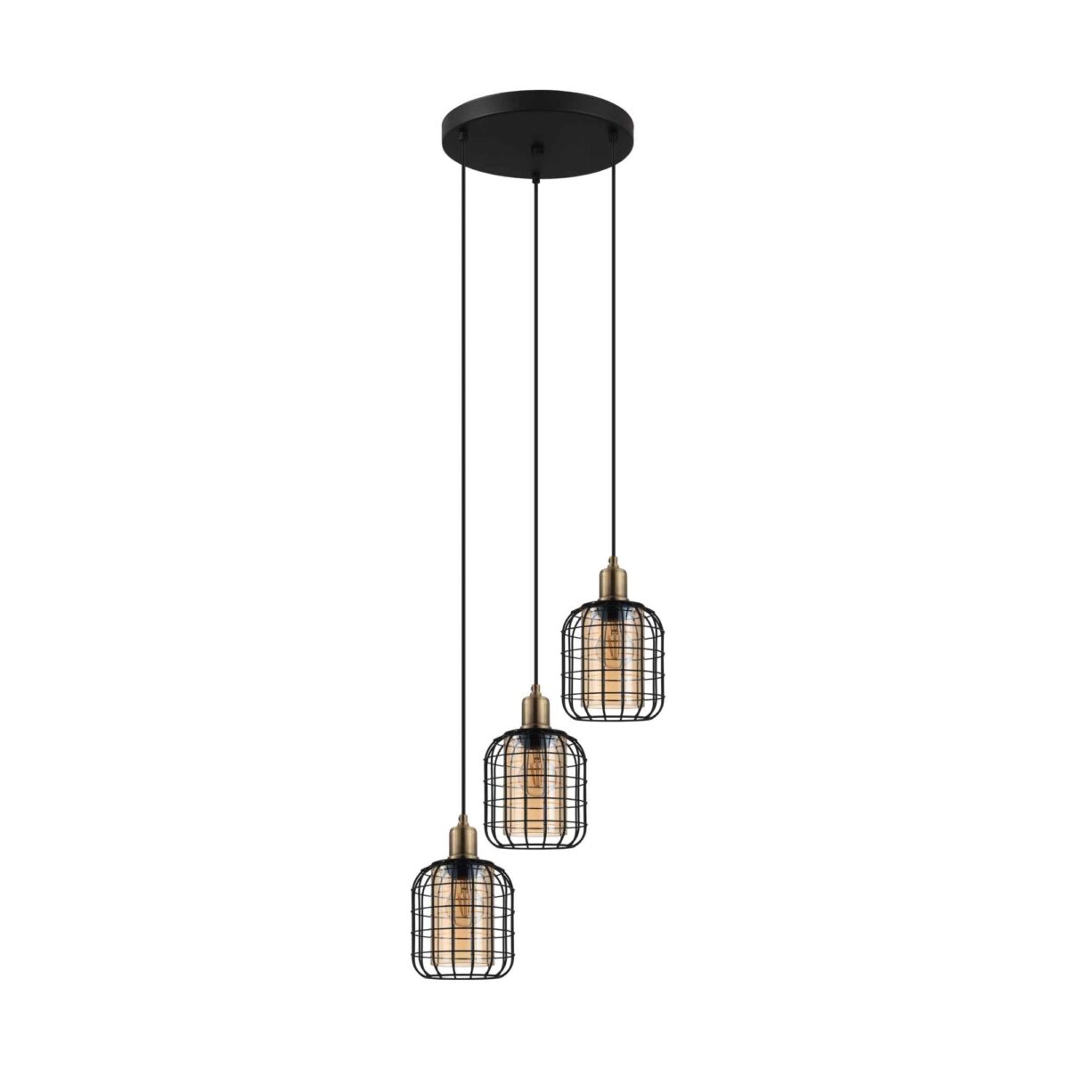 Lustra vintage Chisle Eglo 43499 - E27 3X40W IP20