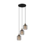Lustra vintage Chisle Eglo 43499 - E27 3X40W IP20