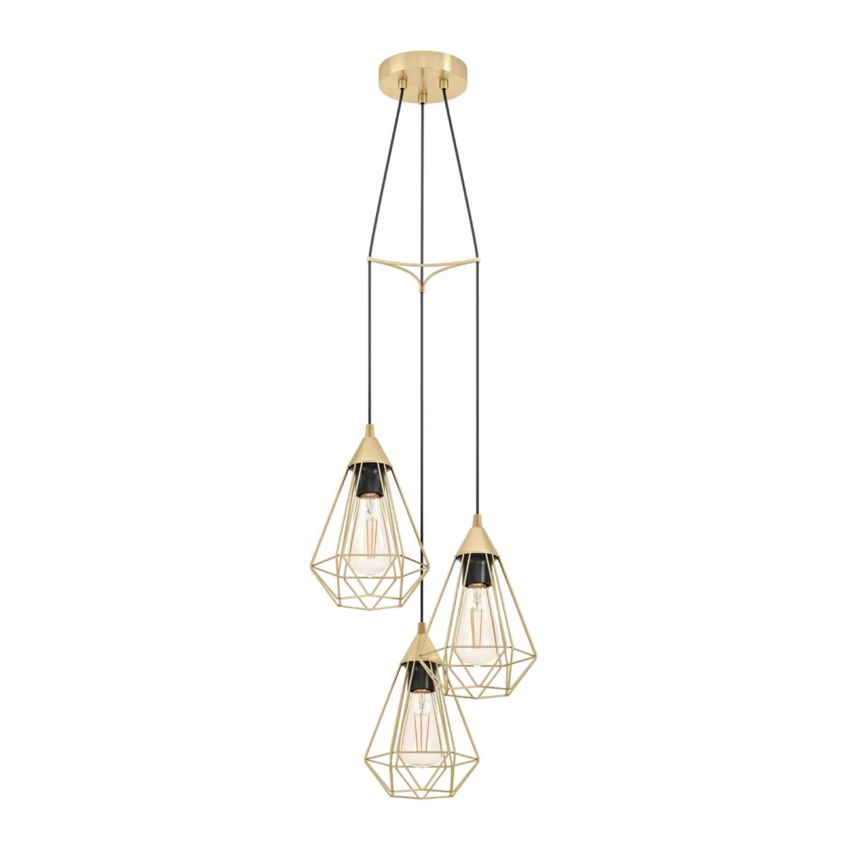 Lustra vintage Tarbes Eglo 43683 - E27 3X60W IP20