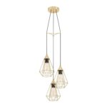 Lustra vintage Tarbes Eglo 43683 - E27 3X60W IP20