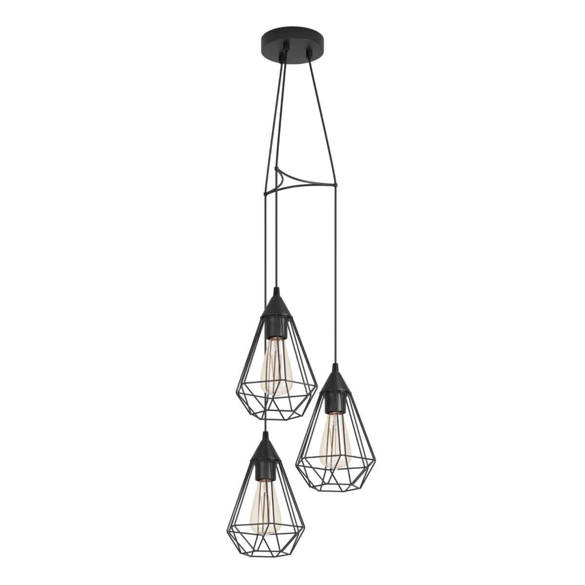 Lustra vintage Tarbes Eglo 94191 - E27 3X60W IP20