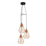 Lustra vintage Tarbes Eglo 94196 - E27 3X60W IP20