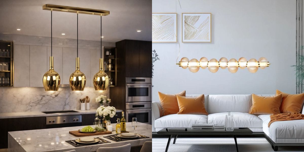 Cum alegi lustra în funcție de dimensiunea camerei și înălțimea tavanului