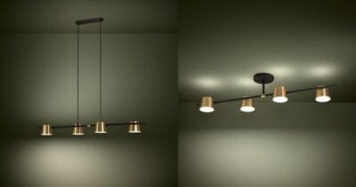 Lustre sau plafoniere – ce alegi pentru living, dormitor sau bucătărie