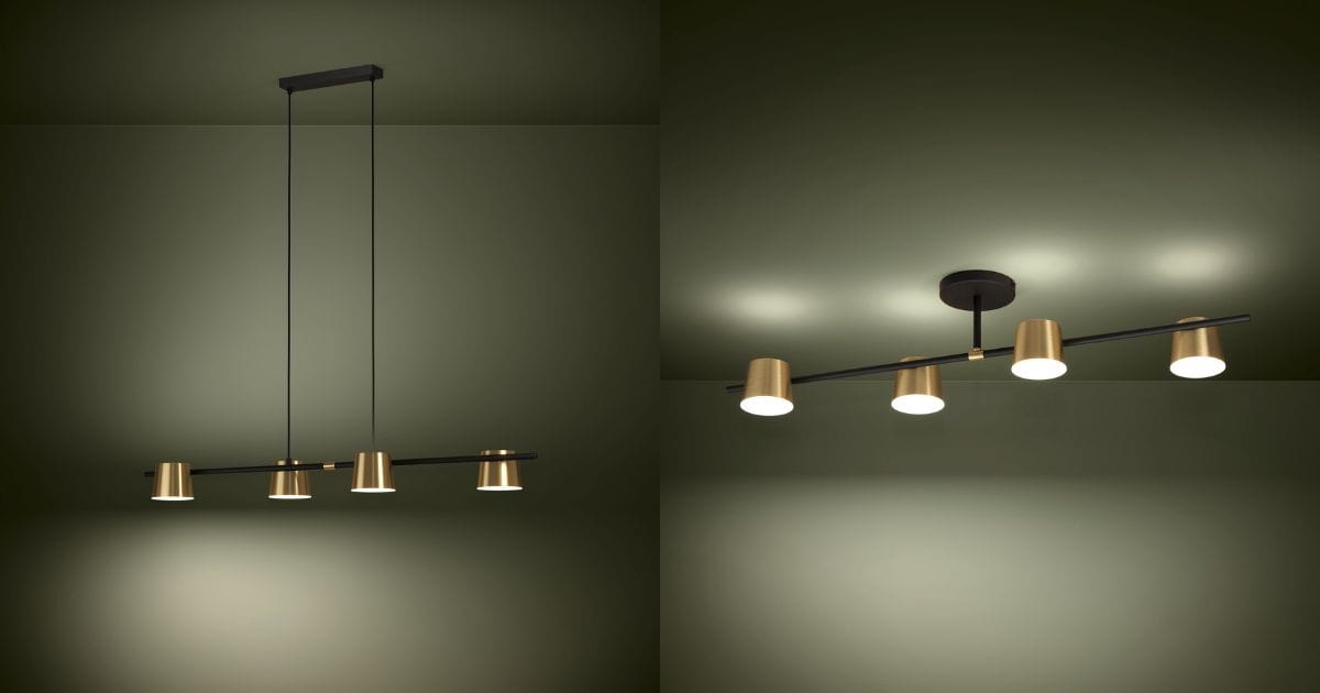 Lustre sau plafoniere – ce alegi pentru living, dormitor sau bucătărie