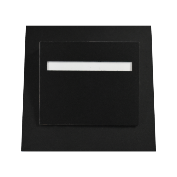 Aplica Fero, negru, lumina neutra 4000K Milagro EKS627
