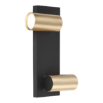 Aplica Genesis, negru/auriu, 2XGU10 Milagro ML0380