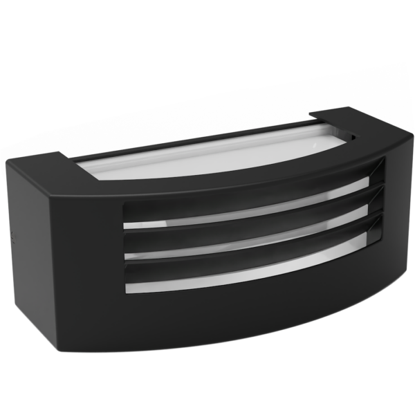 Aplica exterior neagra Maxim – E27 1X60W IP54