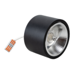 Aplica Redondo, negru 1XAR111 GU10 Milagro ML1074