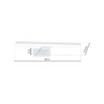 Aplica Shine, 30 cm, 7W, LED, alb Milagro ML3873