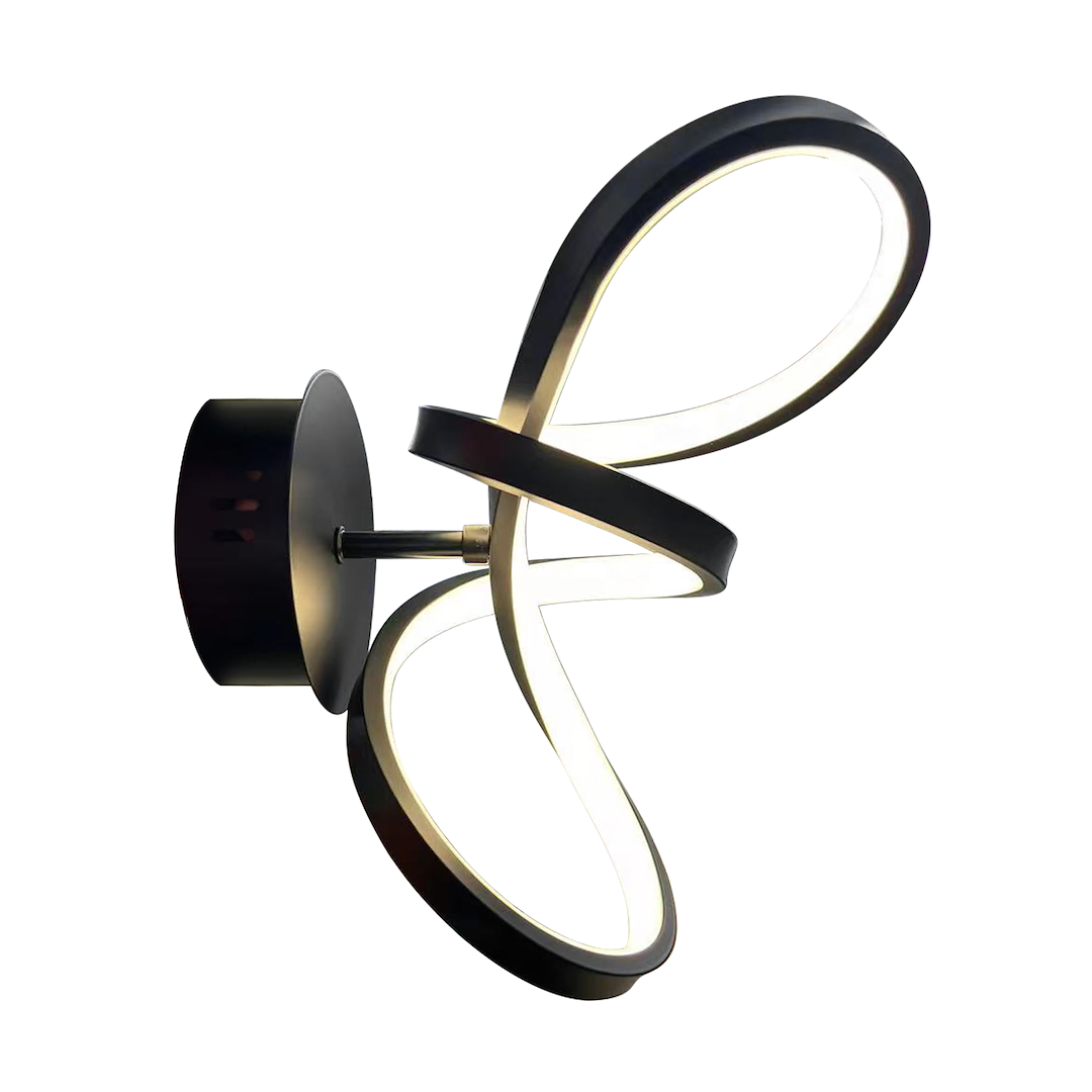 Aplica Tesoro, negru, 15W LED Milagro ML1052