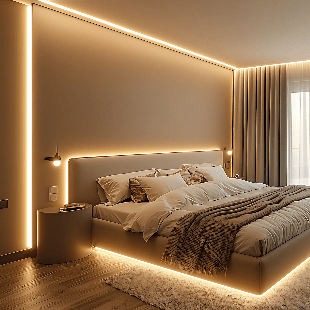 Banda LED, 2,5 m, 60 LED, 12W, lumina alba calda, IP20 Milagro EKPL568