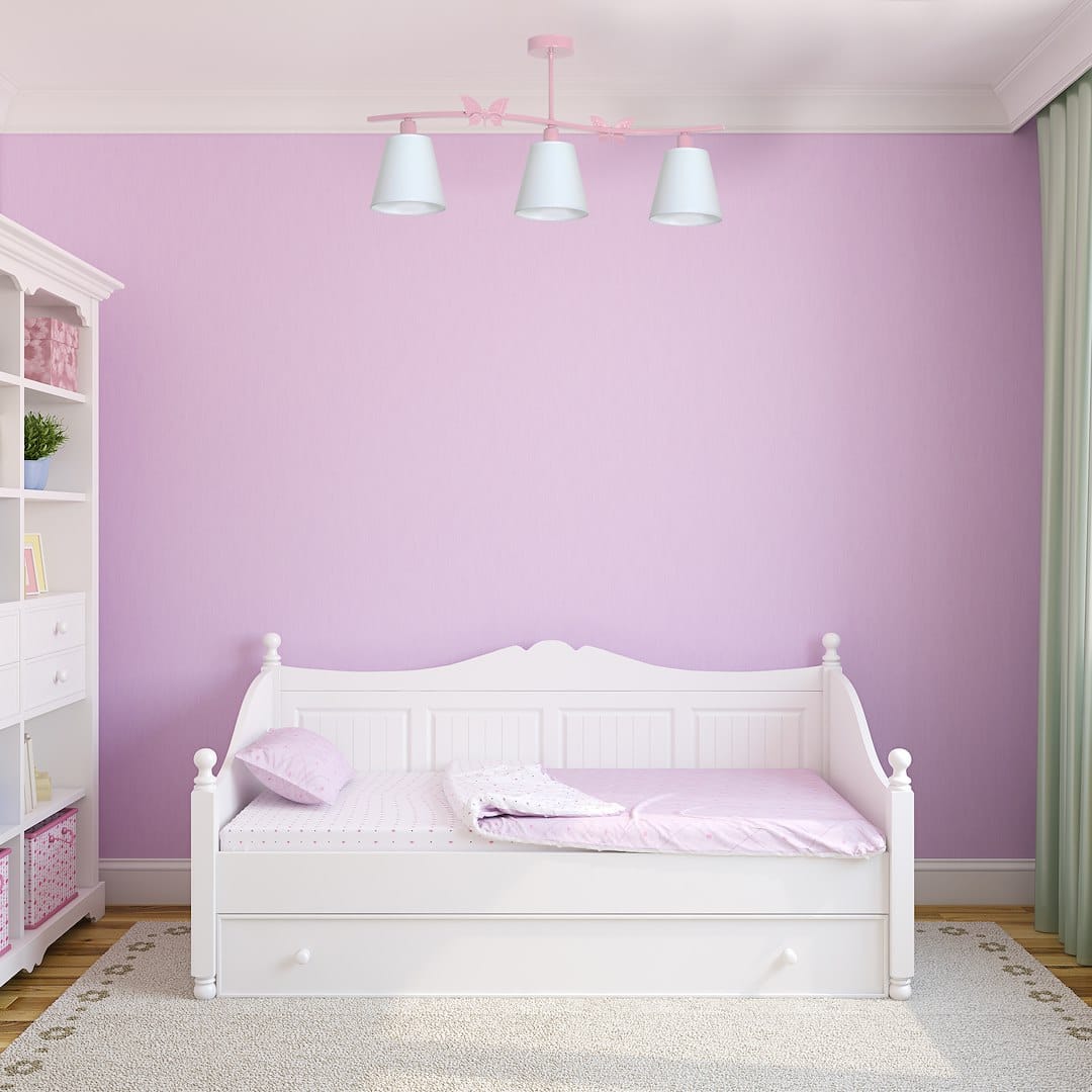 Plafoniera roz Alice – E14 3X40W IP20