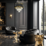 Candelabru cu becuri Cristal – E14 5X40W IP20 D380