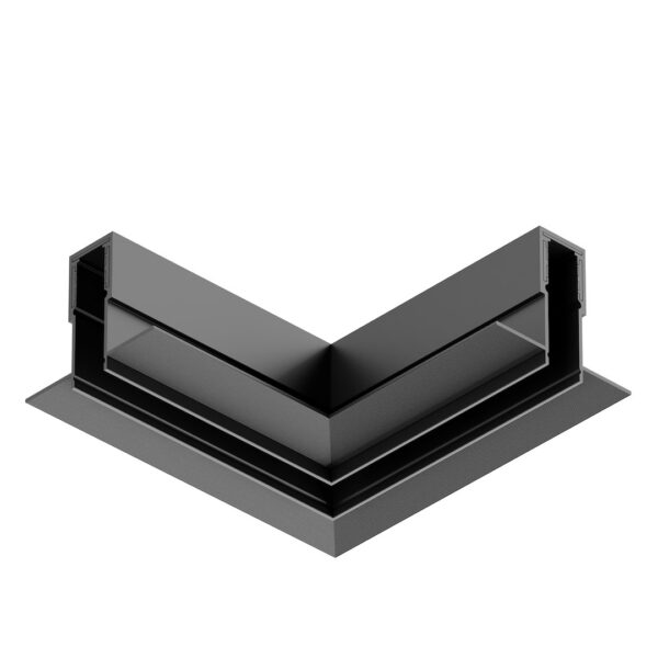 Conector colt 90°, incastrat, pentru sina magnetica, pe partea din L, 10 mm Milagro ML2188