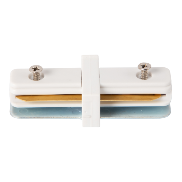 Conector drept pentru sina, alb, 1-circuit V2.0 Milagro ML0709