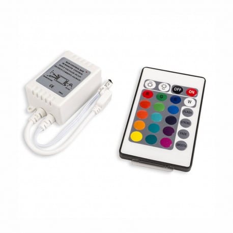 Controler RGB cu infrarosu pentru corpuri de iluminat Milagro EKST1801