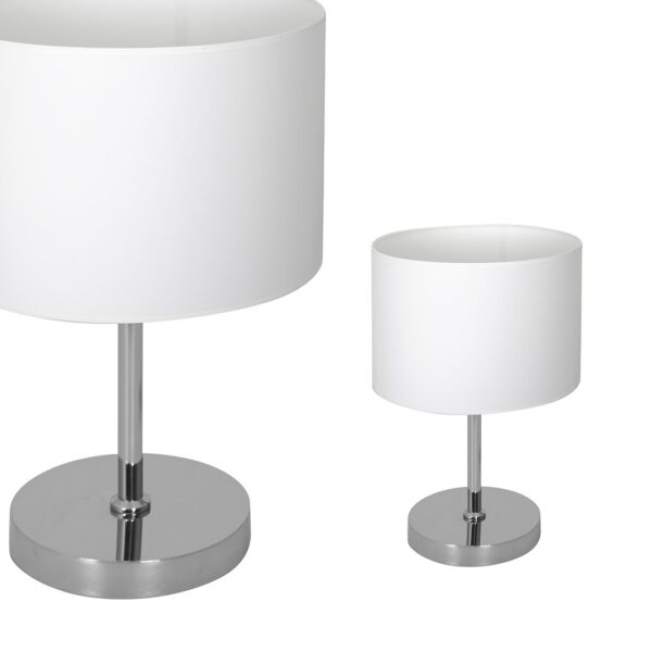 Lampa de masa Casino, alb, 1xE27 Milagro ML6375