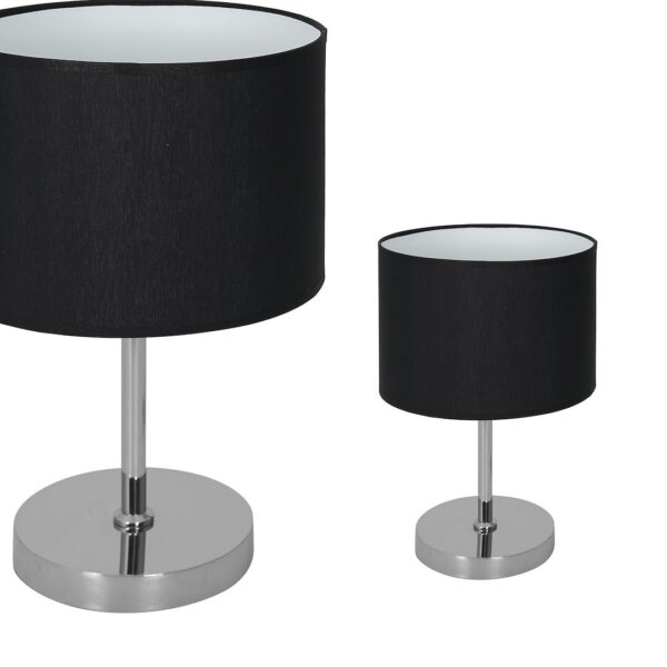 Lampa de masa Casino, negru, 1xE27 Milagro ML6381