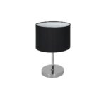 Lampa de masa Casino, negru, 1xE27 Milagro ML6381