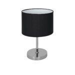 Lampa de masa Casino, negru, 1xE27 Milagro ML6381