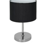 Lampa de masa Casino, negru, 1xE27 Milagro ML6381