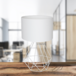 Lampa de noapte Basket, alb 1XE27 Milagro MLP7193