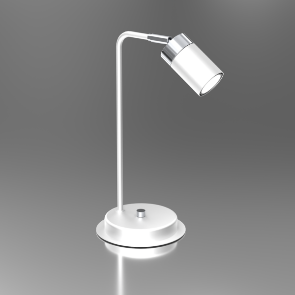 Lampa de noapte Joker, alb/crom 1XGU10 Milagro MLP7751