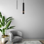 Lampa suspendata Joker, negru/lemn, 1XGU10 Milagro MLP6305