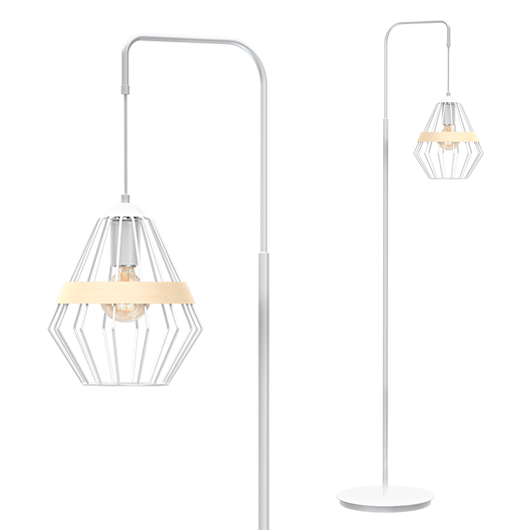 Lampadar Cliff, alb, 1XE27 Milagro MLP5522 Lampadar Cliff, alb, 1XE27 Milagro MLP5522
