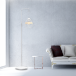 Lampadar Cliff, alb, 1XE27 Milagro MLP5522