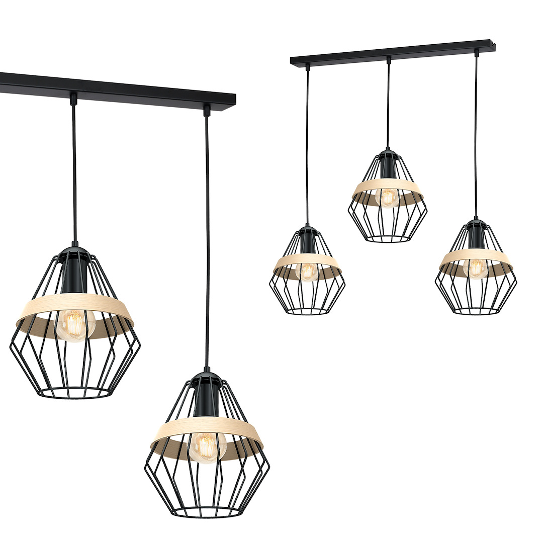 Lustra Cliff, negru, 3XE27 Milagro MLP5525 Lustra Cliff, negru, 3XE27 Milagro MLP5525