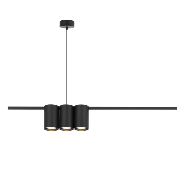 Lustra Genesis, negru, 5XGU10 Milagro ML0367