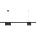 Lustra Genesis, negru, 5XGU10 Milagro ML0367