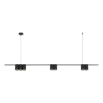Lustra Genesis, negru, 7XGU10 Milagro ML0370