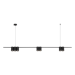 Lustra Genesis, negru, 7XGU10 Milagro ML0370
