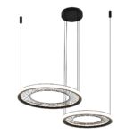 Lustra Nest, 77W LED, 61 + 41 cm Milagro ML0525