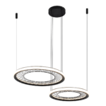 Lustra Nest, 77W LED, 61 + 41 cm Milagro ML0525