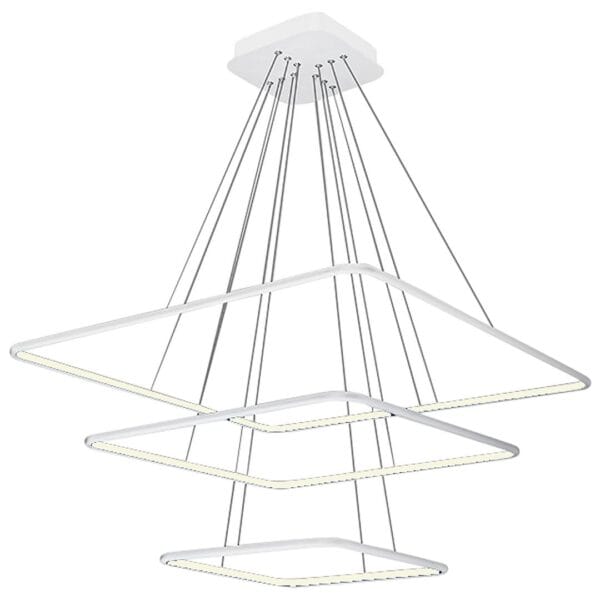 Lustra Nix, alb, 117W LED Milagro ML515