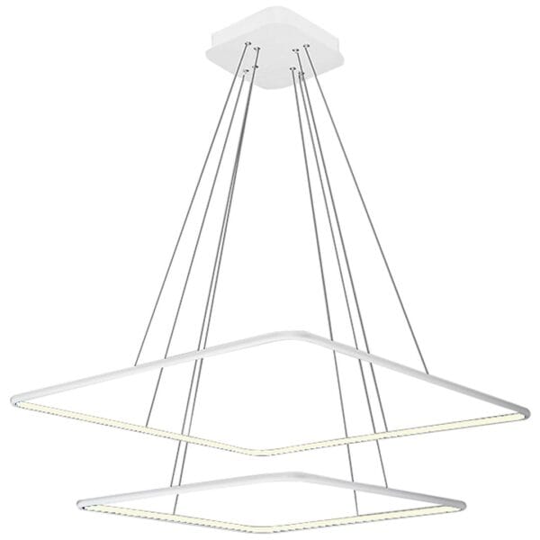 Lustra Nix, alb, 50W LED Milagro ML514