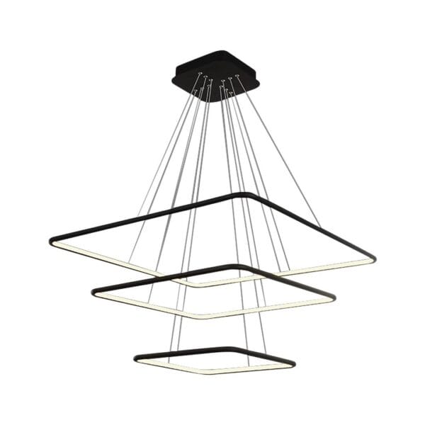 Lustra Nix, negru, 117W LED Milagro ML519