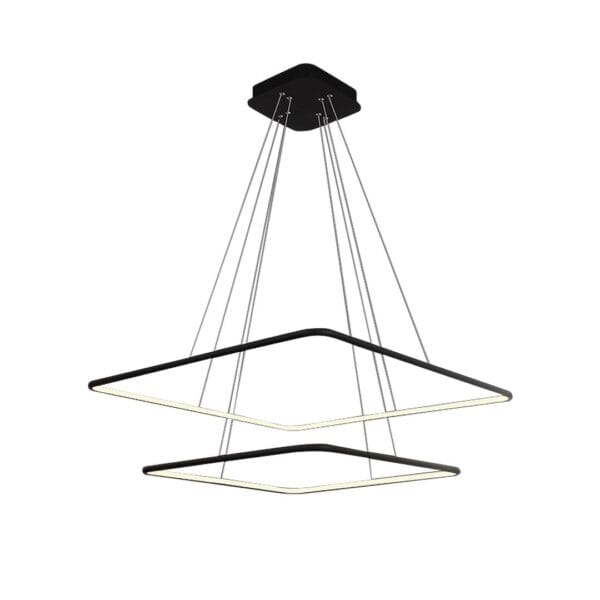 Lustra Nix, negru, 50W LED Milagro ML518