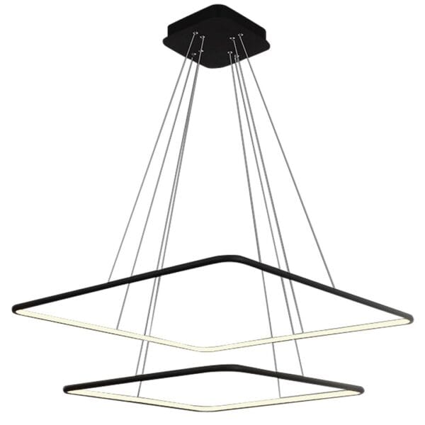 Lustra Nix, negru, 50W LED Milagro ML518