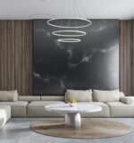 Lustra LED alba Orion – 99W 3000K 6930Lm IP20 D800