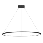 Lustra Saturno, negru, 65W LED Milagro ML8864