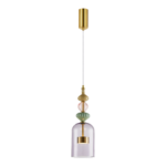Pendul auriu suspendat Arte – LED 12W 3000K 1399Lm IP20 D135